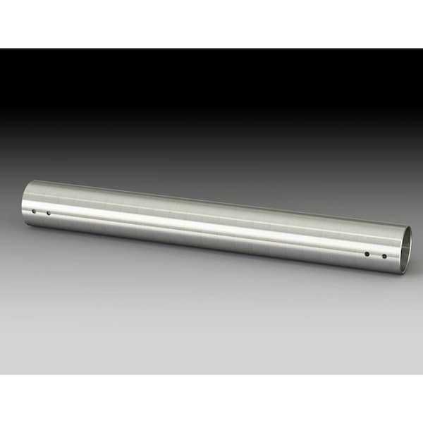 Straight Tube, 19.69 in. H x 2.36 in. W x 2.36 in. L, 304 Stainless Steel